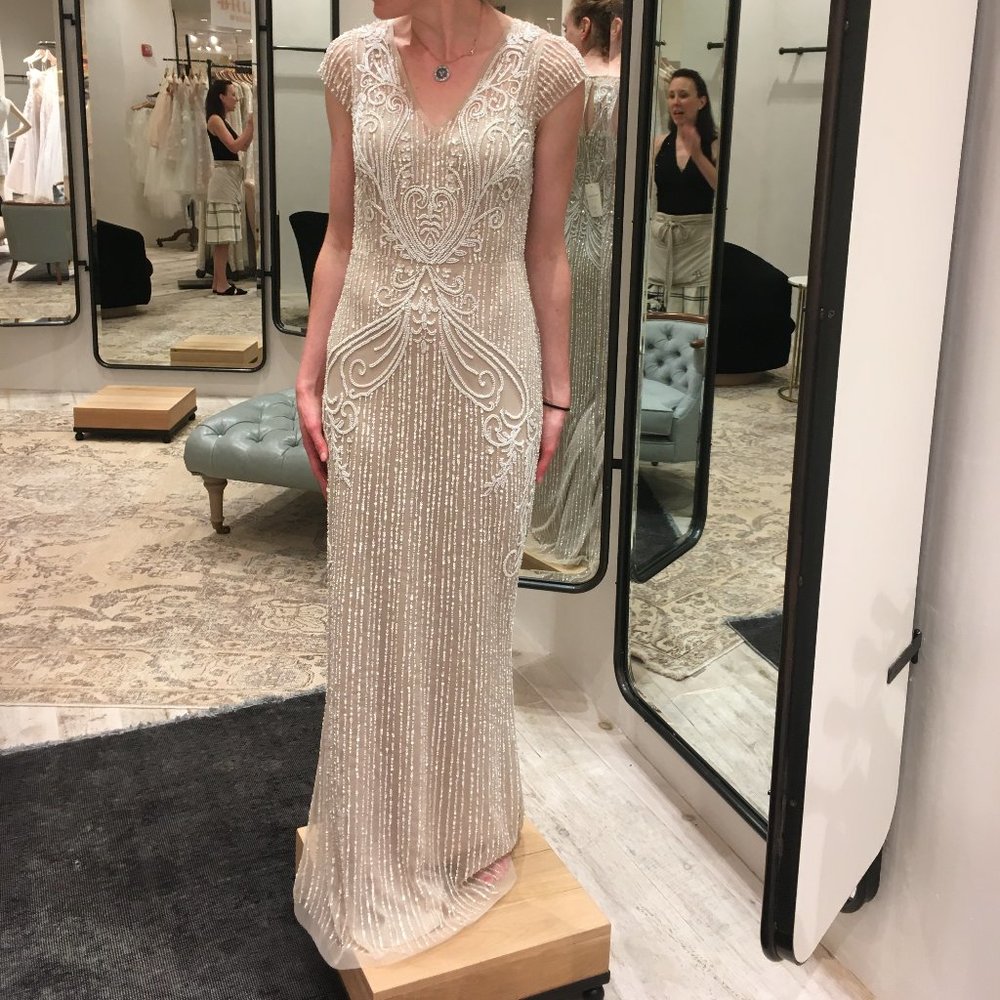 BHLDN Sanders Dress Size 4 and Matching Sash